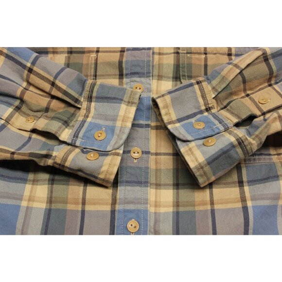 Lauren Ralph Lauren women's brushed cotton‎ button front plaid shirt 1X - Picture 11 of 11